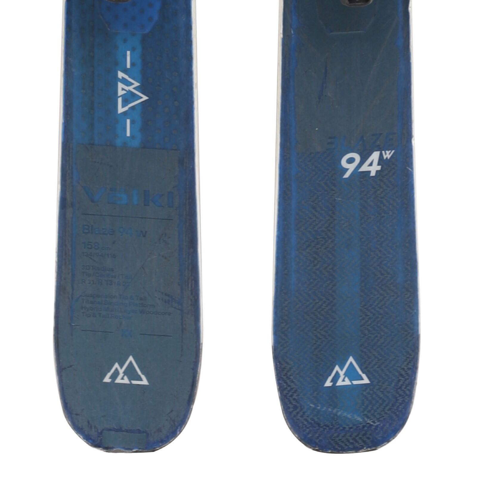 RECONDITIONNE - Ski Volkl Blaze 94 W + Fixations 4/4