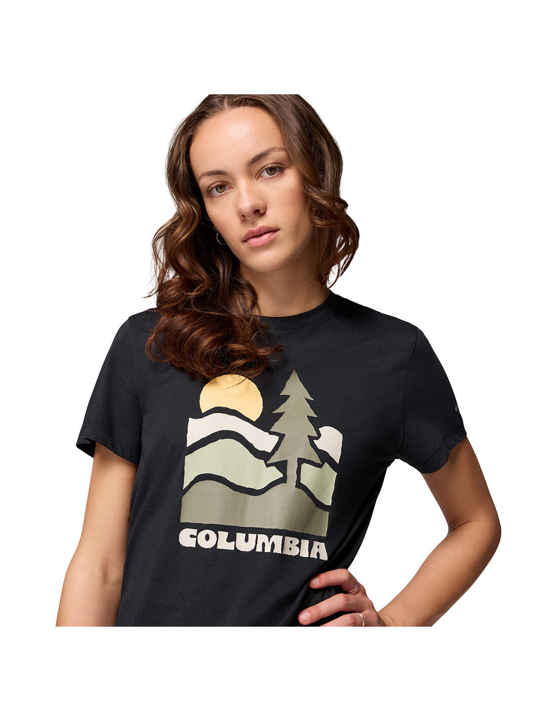 T-shirt à manches courtes ajustées à motif graphique Columbia Ruby Springs 5/5