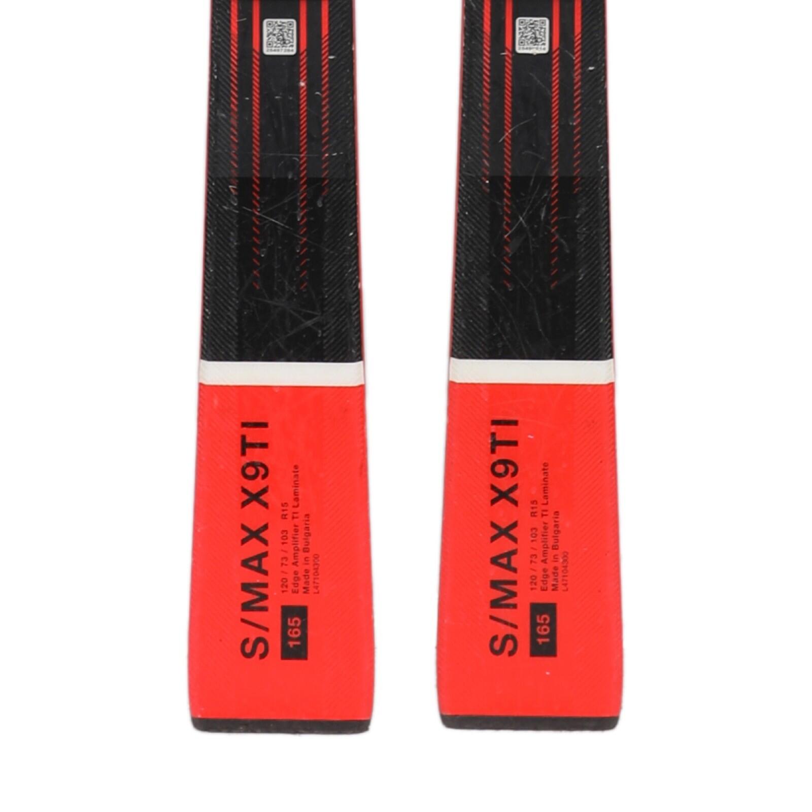 RECONDITIONNE - Ski Salomon S Max X9 Ti + Fixations 4/4