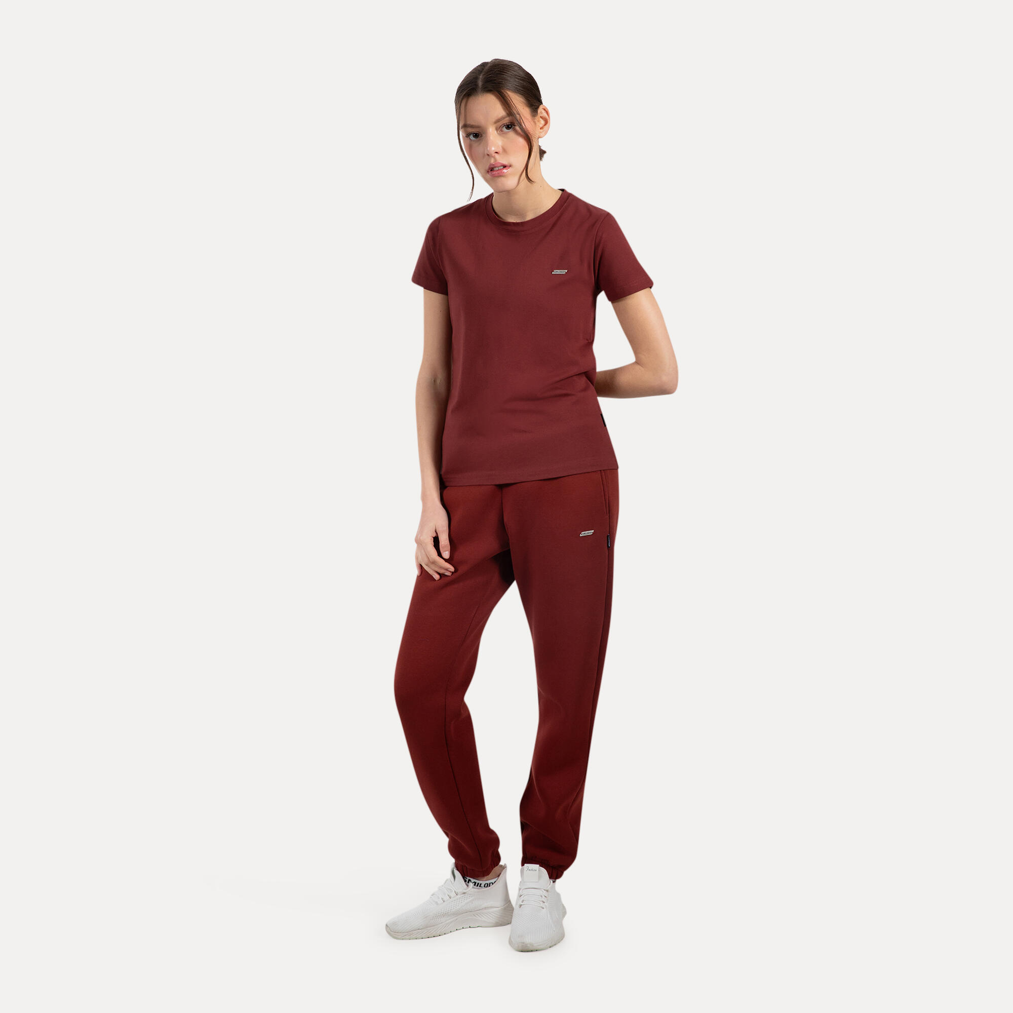Damen T-Shirt Laurena Braun 3/5