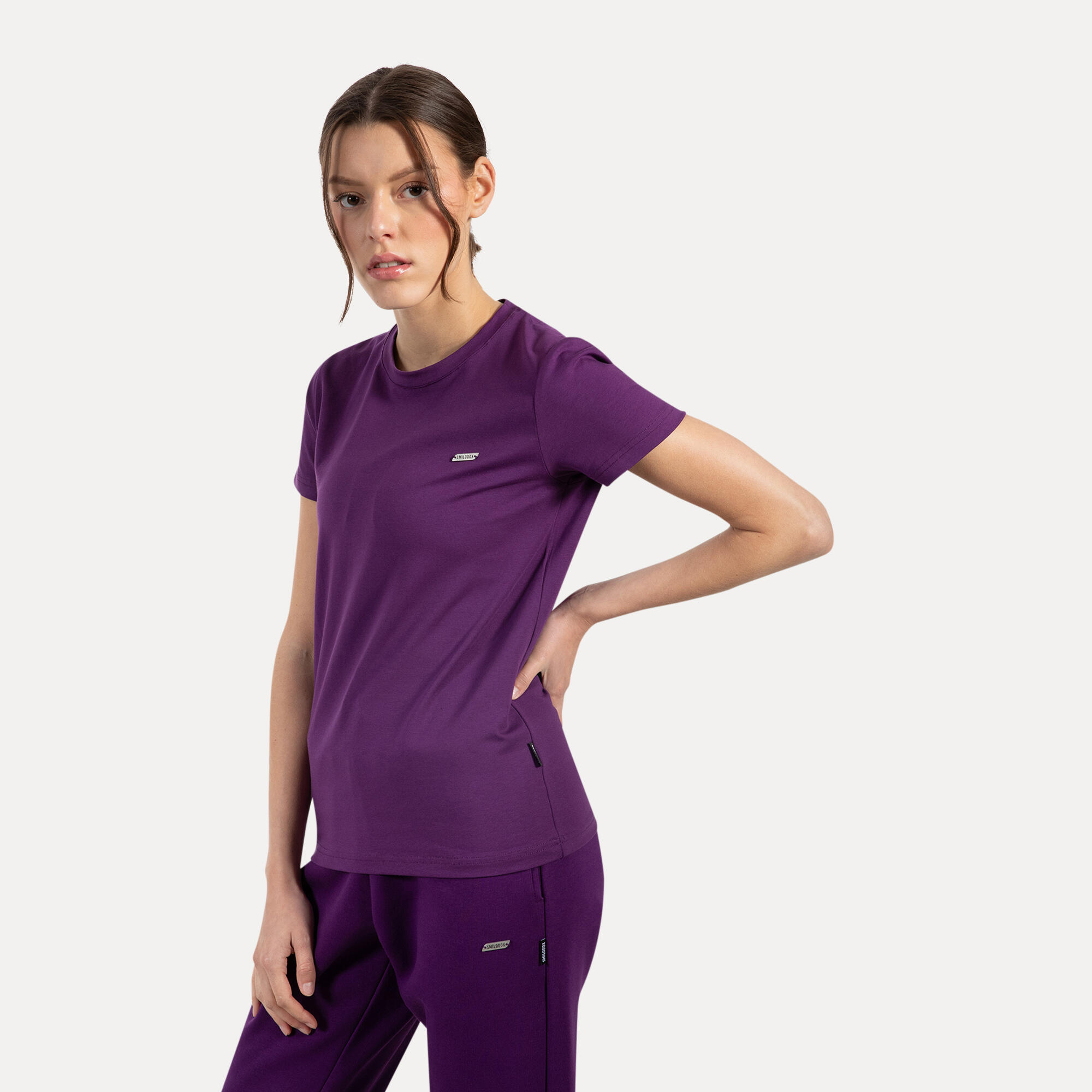 Damen T-Shirt Laurena Lila 2/5