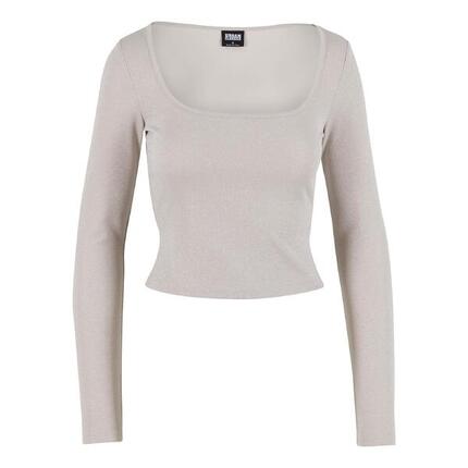 Langarm Crop-Top für Frauen Urban Classics