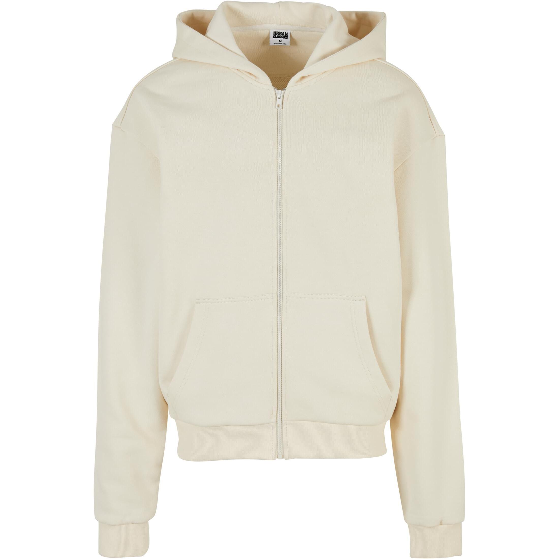 Urban Classics - Sweat À Capuche Zippé Ultra Lourd Urban Classics Ultra Heavy - Sweat-shirt - Blanc - Decathlon