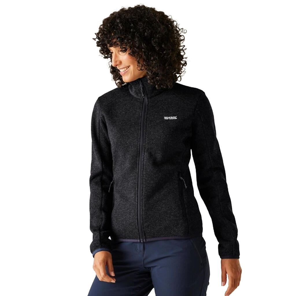 Womens/Ladies Newhill Full Zip Fleece Jacket (Navy)