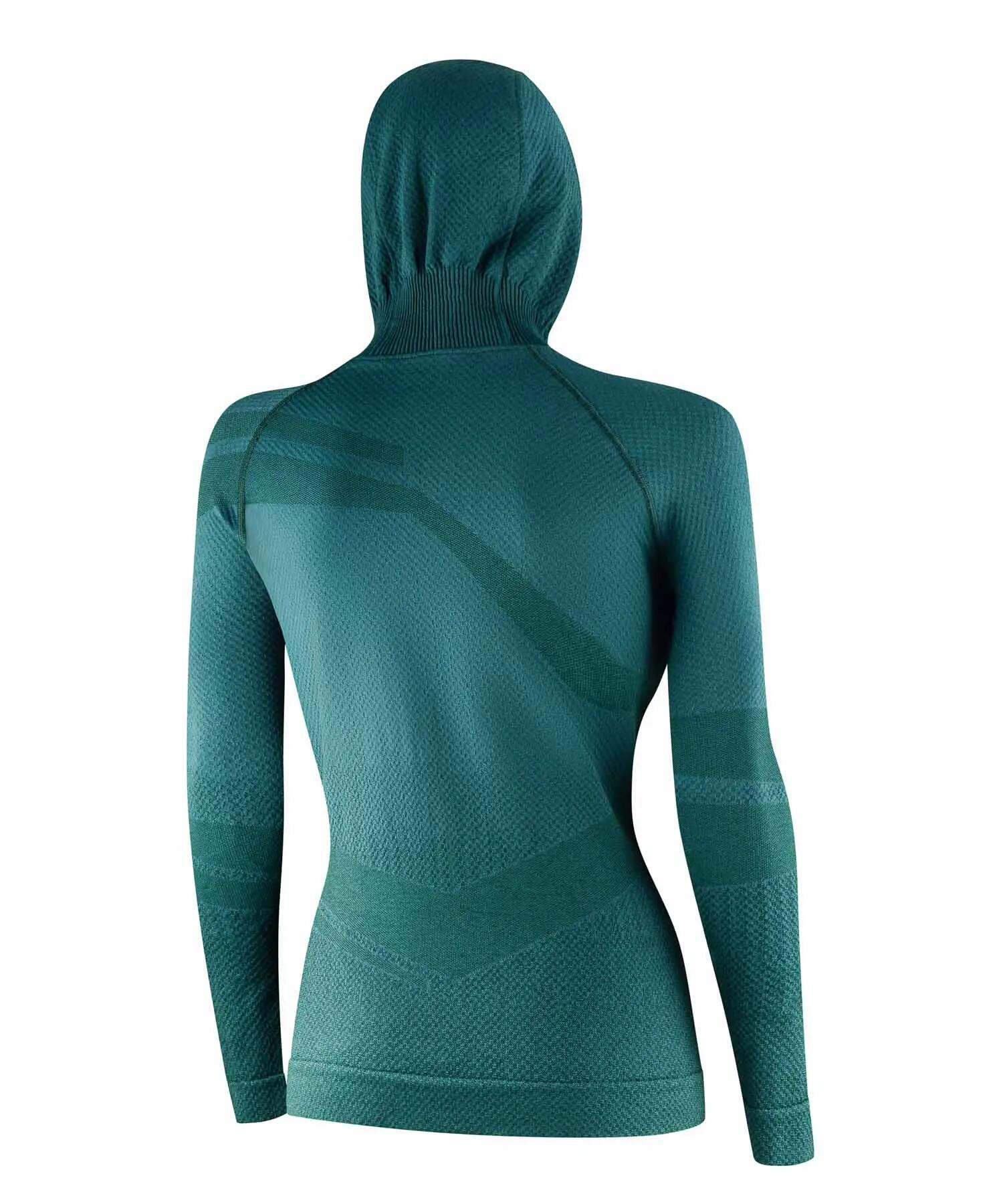 Bluza damska wełniana z kapturem Brubeck THERMO WOOL by Pustelnik 4/5