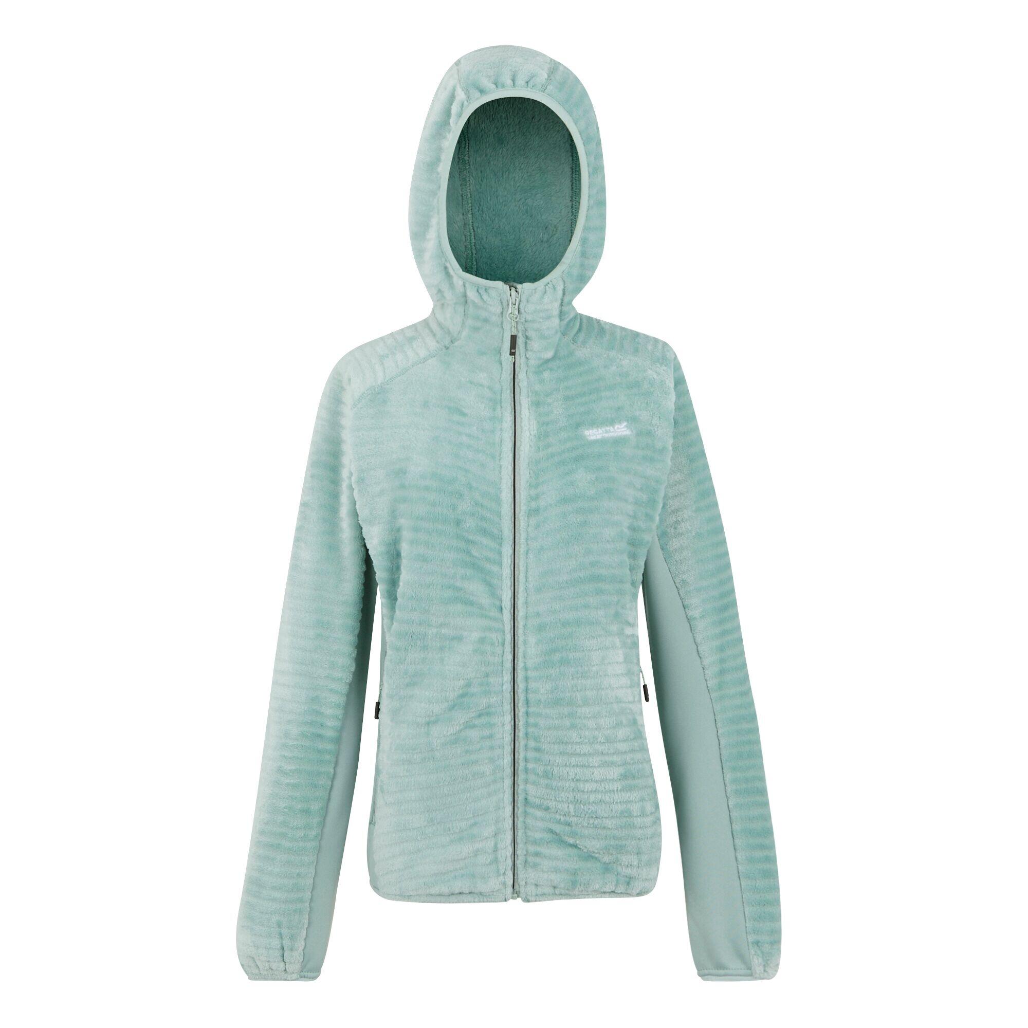 REGATTA Giacca In Pile Con Cappuccio Donna Regatta Endra Verde Nebbia