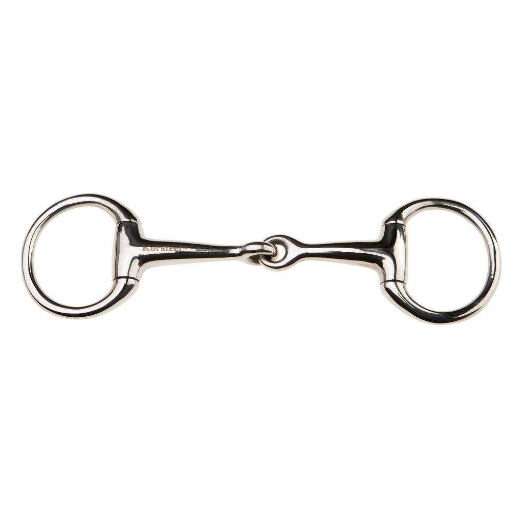 Two-ring snaffle bit articulated horses Weatherbeeta