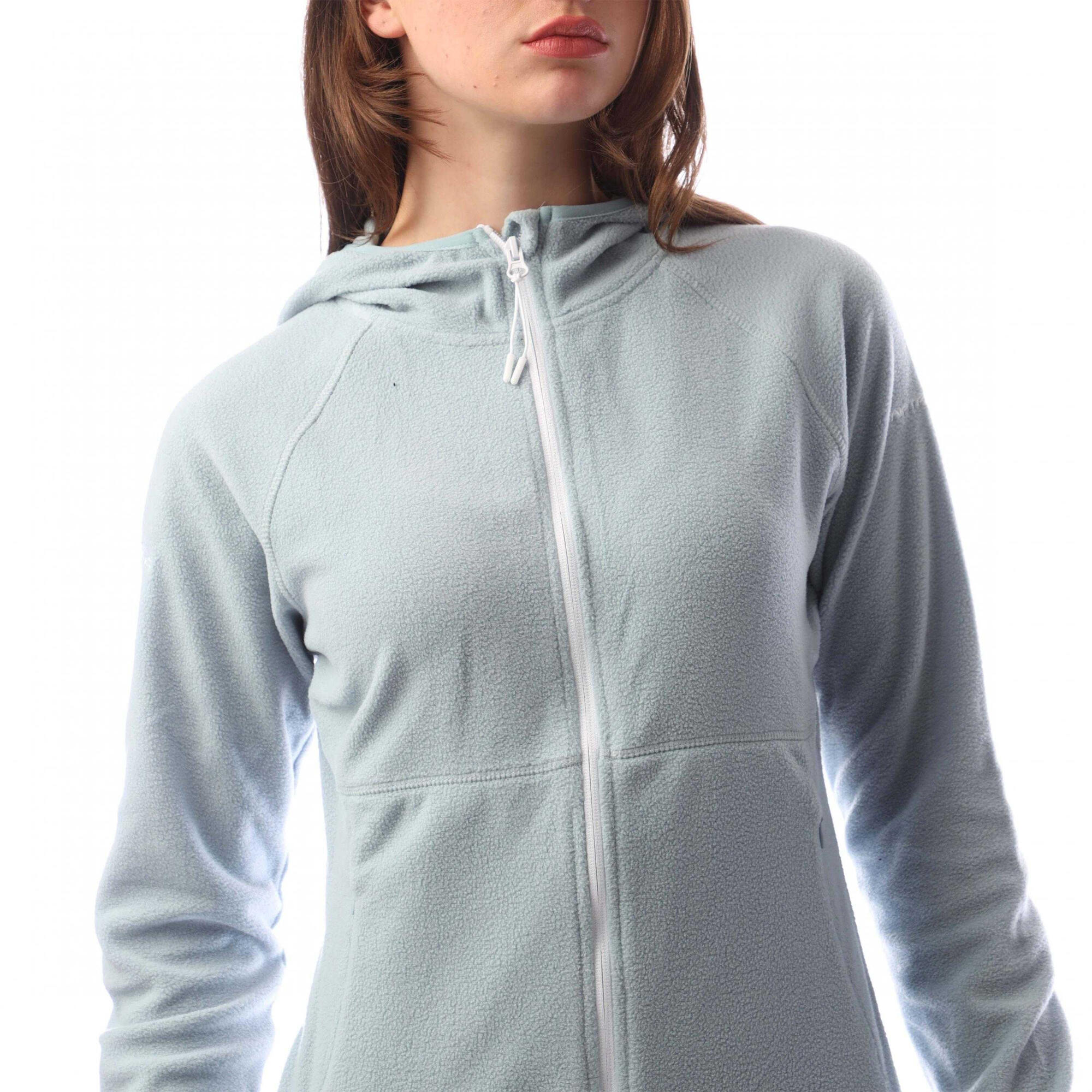 Felpa Con Cappuccio E Zip InteraPile Donna Trespass Mollo Blu 3/5