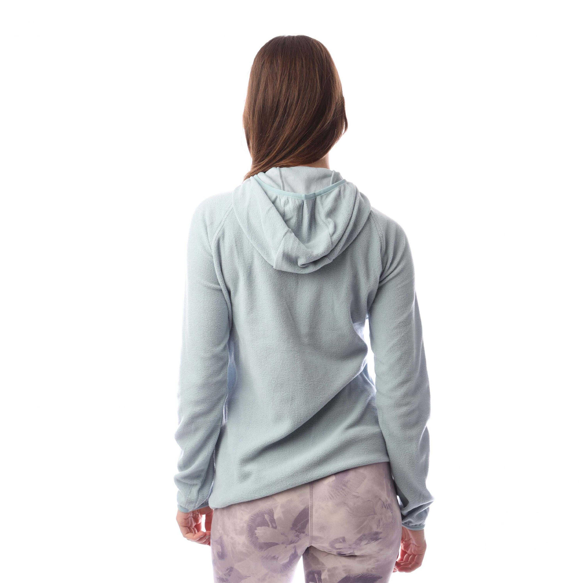 Felpa Con Cappuccio E Zip InteraPile Donna Trespass Mollo Blu 2/5