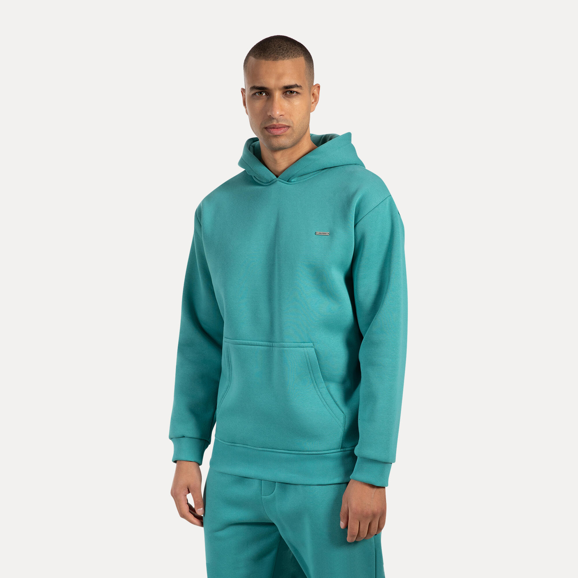 Herren Hoodie Ilyas Petrol 2/5