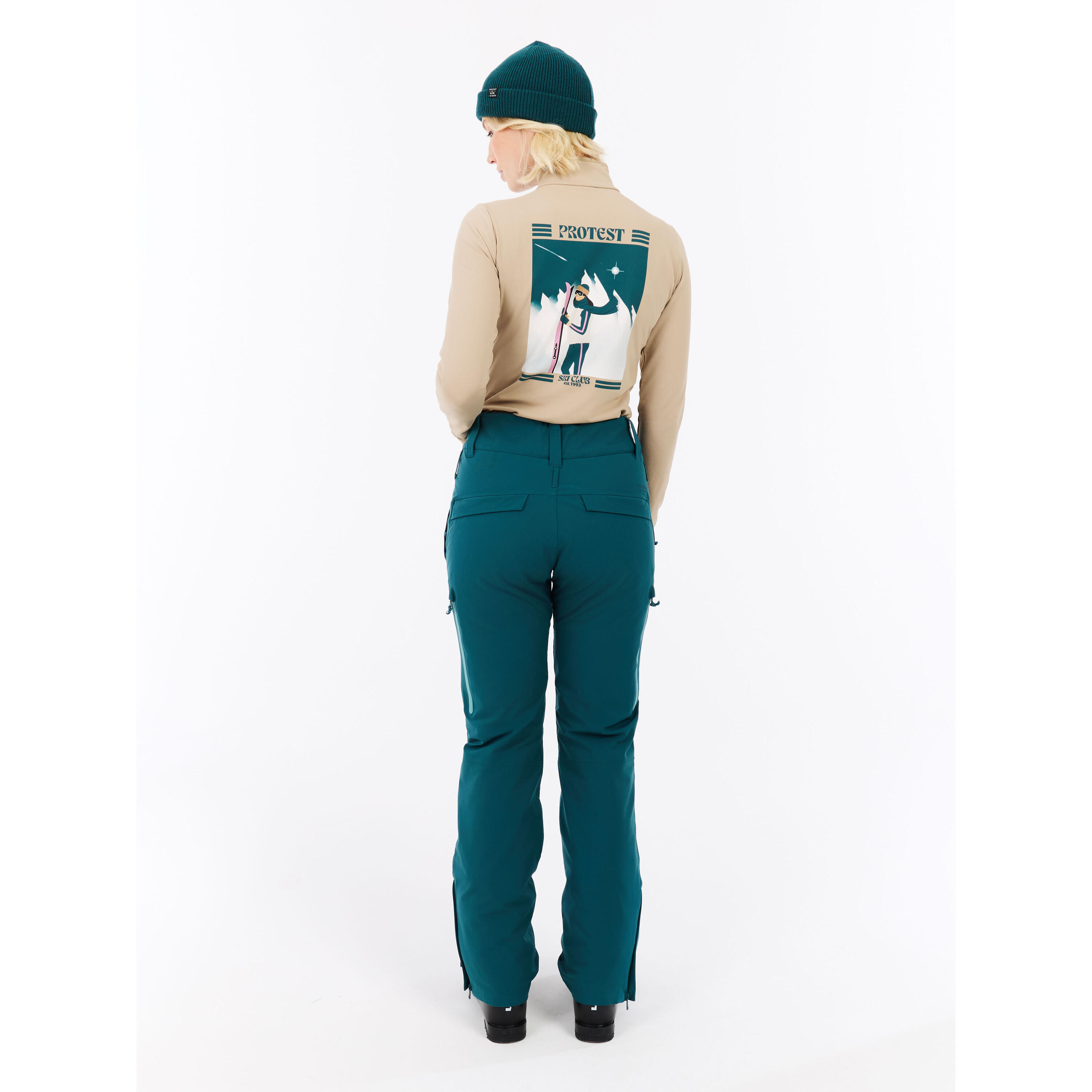 Unterziehpullover 1/4 Reißverschluss Damen Protest Gentle 7/7