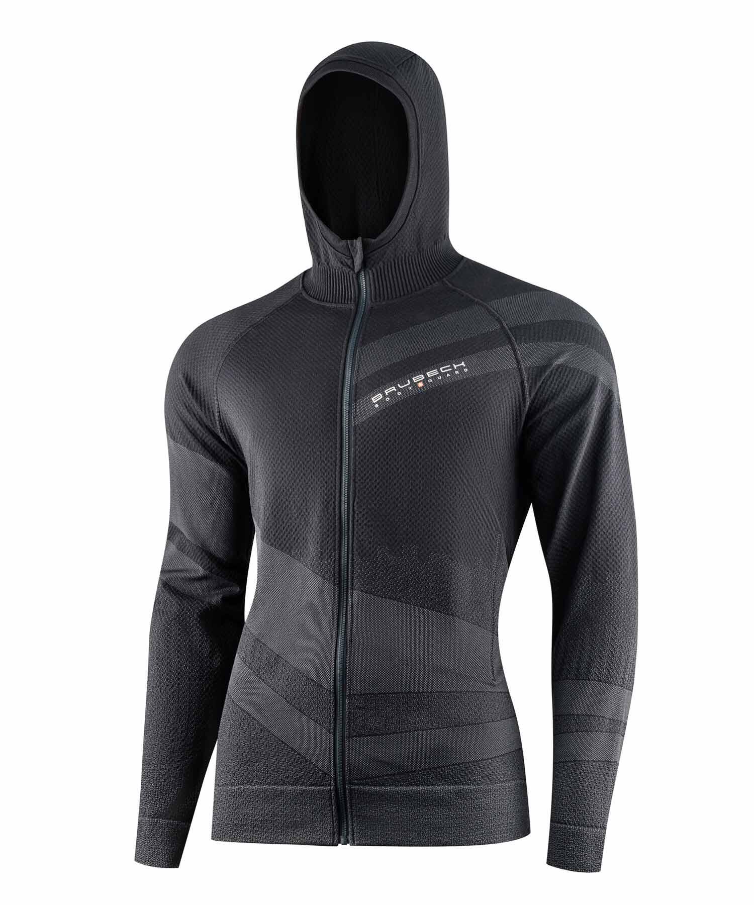 Bluza męska wełniana z kapturem Brubeck THERMO WOOL by Pustelnik 3/5