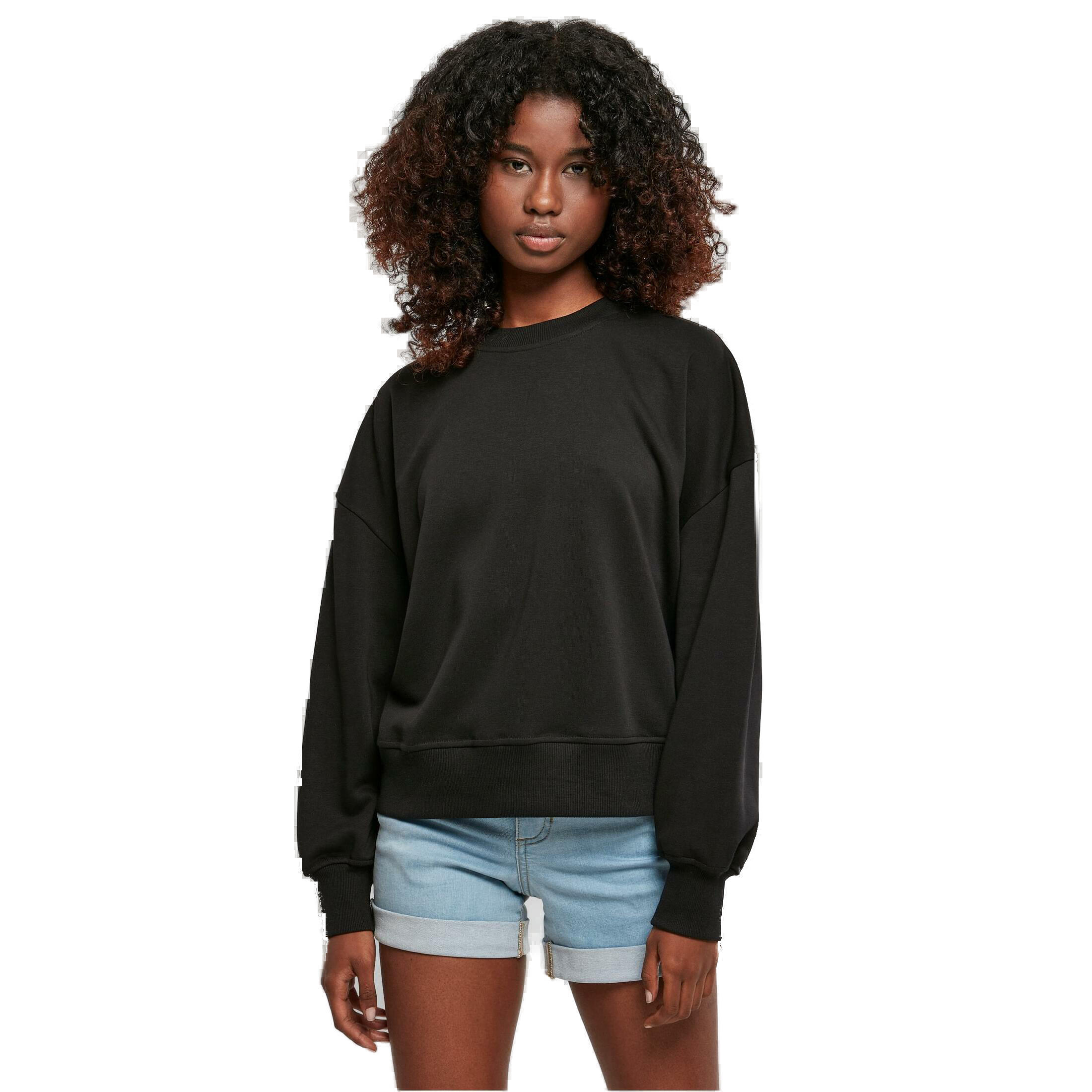 Urban Classics - Sweatshirt Femme Urban Classics Oversized Rainbow - Sweat-shirt - Noir - Decathlon