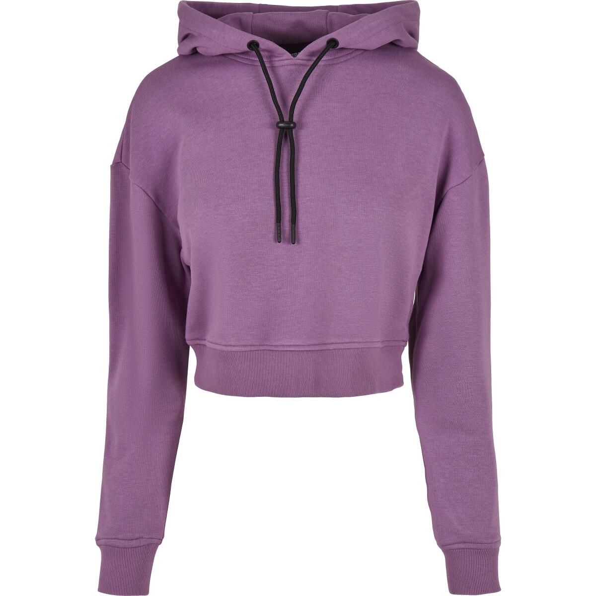 URBAN CLASSICS Women's hooded sweatshirt Urban Classics court terry-grandes tailles