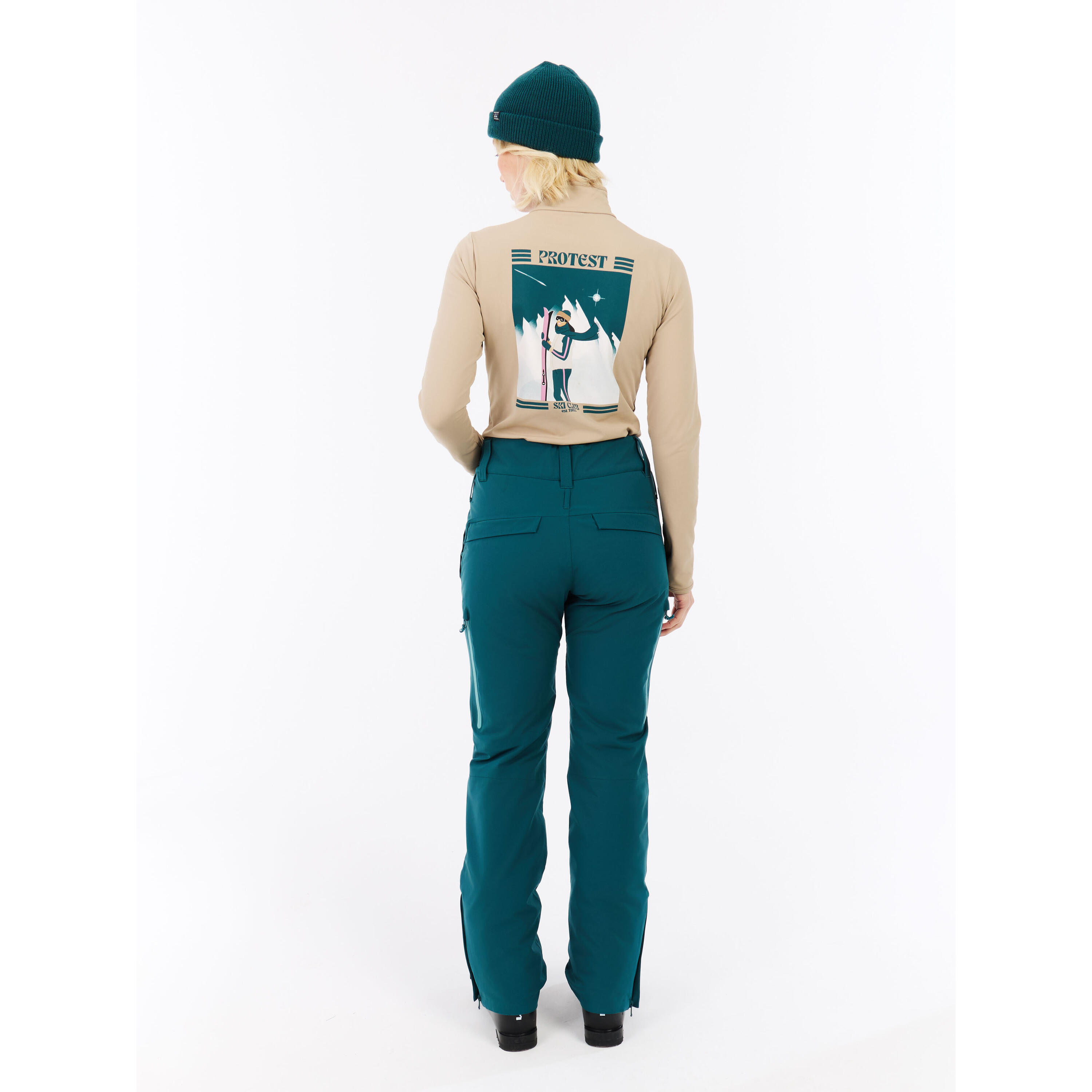Unterziehpullover 1/4 Reißverschluss Damen Protest Gentle 4/7