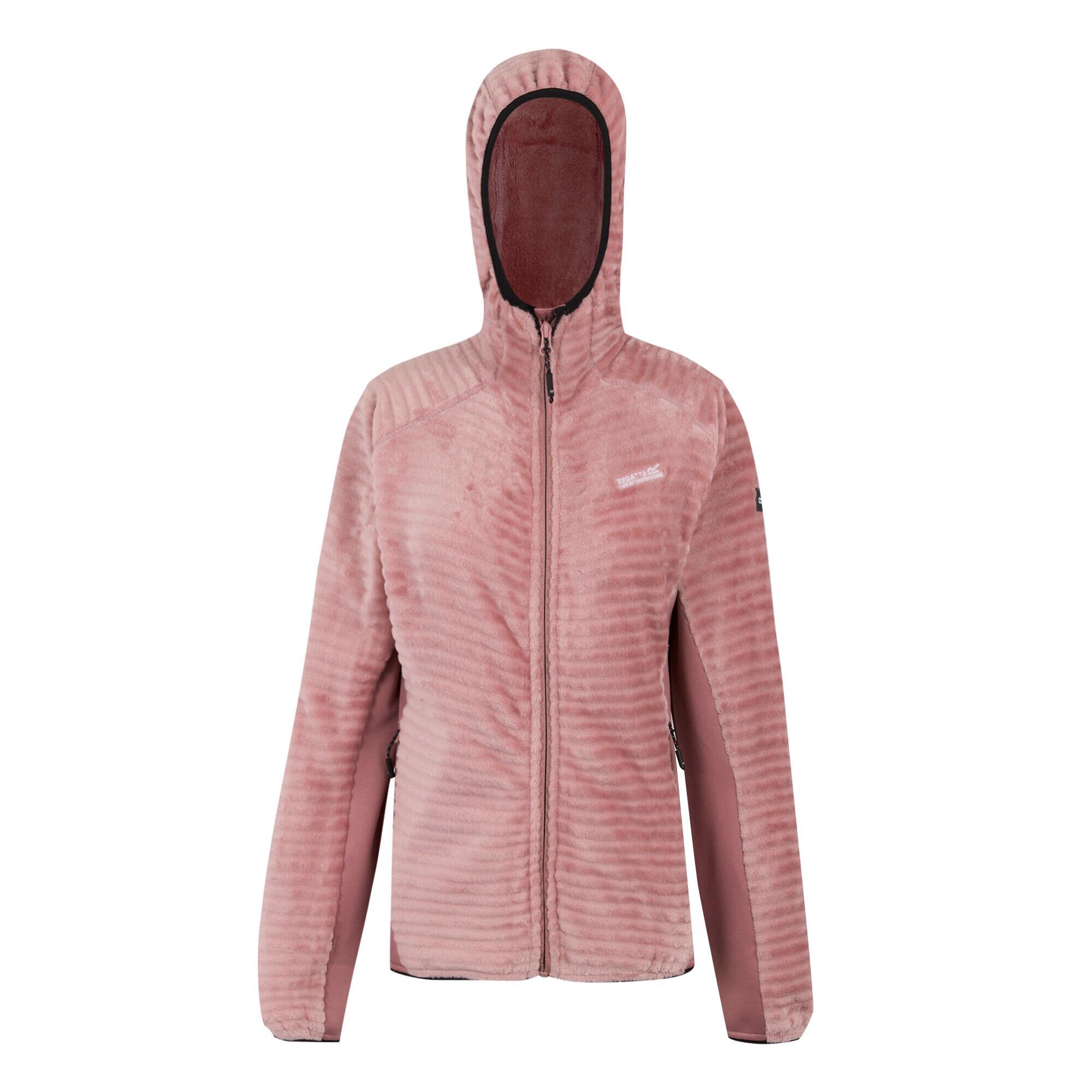 REGATTA Giacca In Pile Con Cappuccio Donna Regatta Endra Rosa Polvere