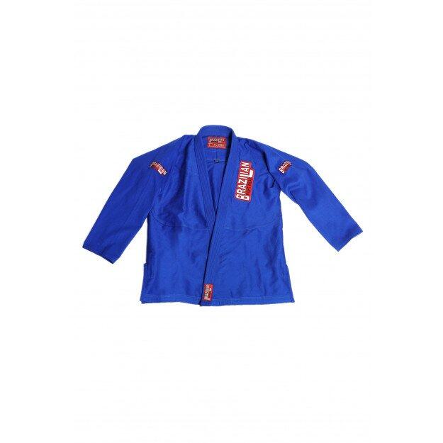 Kimono de jiu-jitsu brésilien Bombado bleu 3/4