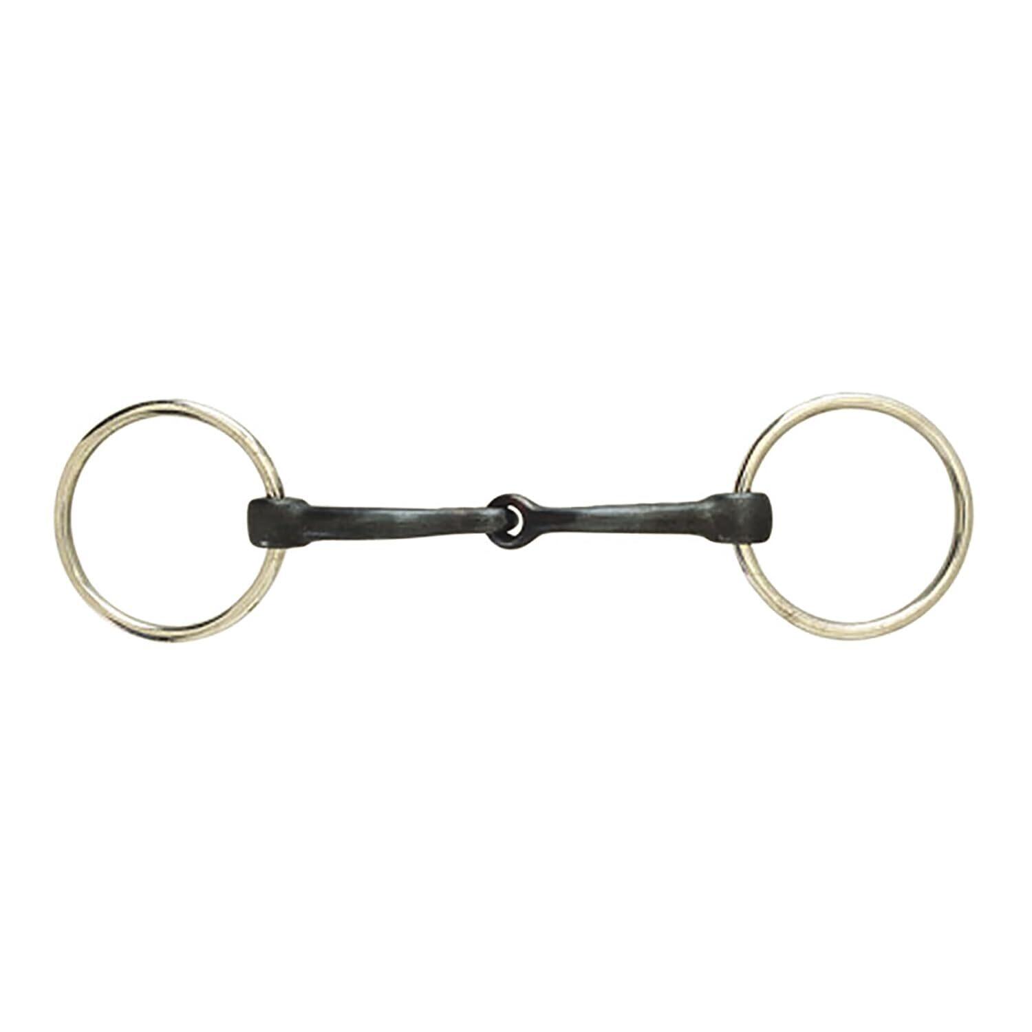 Weatherbeeta - Mors À Filet À Anneaux Lâches Articulés Pour Cheval Weatherbeeta Korsteel - Mors - Marron|vert - 125 Mm - Decathlon
