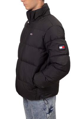 Piumino uomo idrorepellente con cappuccio rimovibile