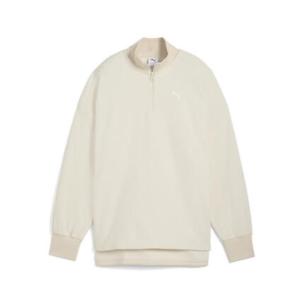 Sweat oversize d’hiver à col zippé HER Femme PUMA