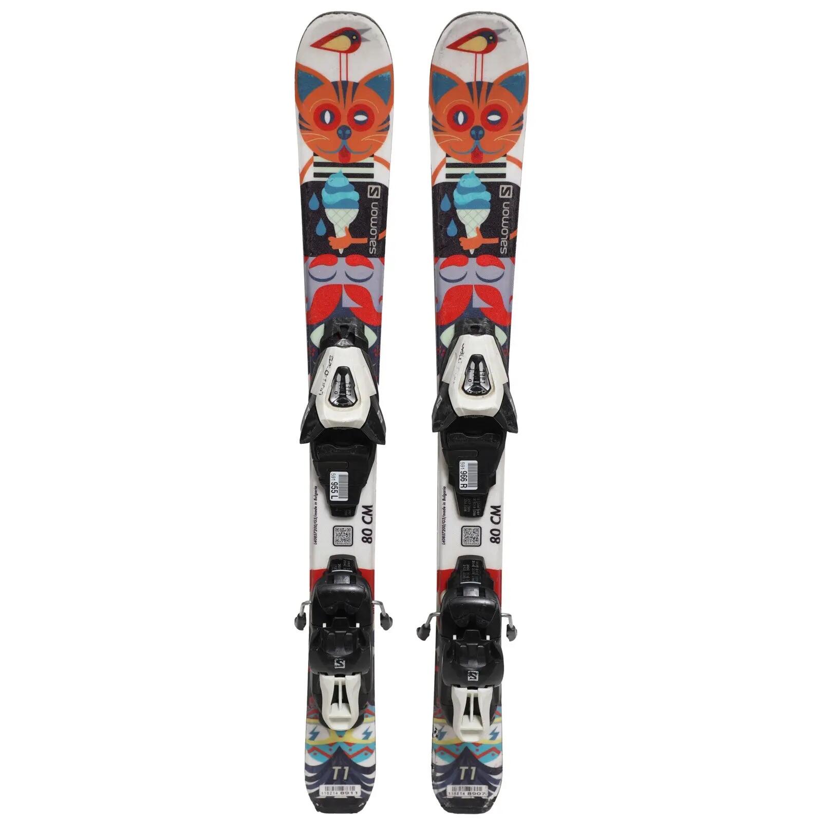 SECOND HAND - Sci Salomon T1 + Attacchi 2/5
