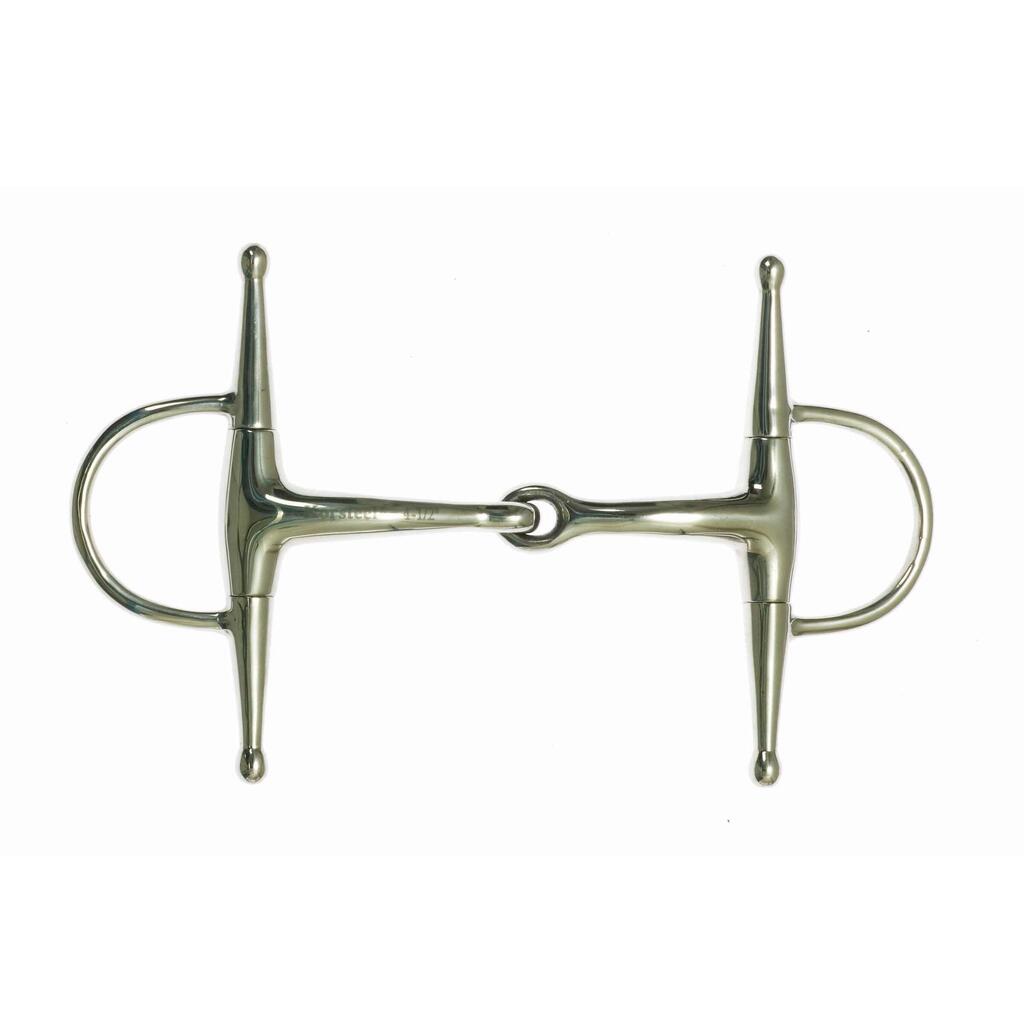 Full cheek snaffle bits korsteel en acier inoxydable, en cuivre et en acier pour