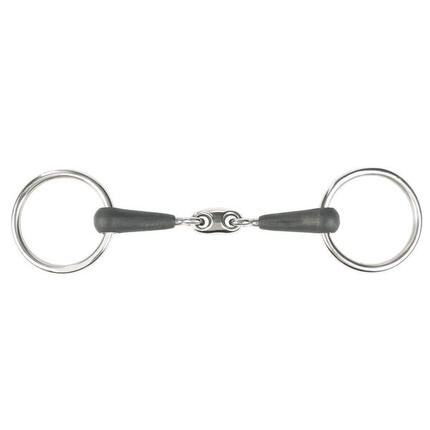 2-rings rubberen paardenbit Horze Chantilly