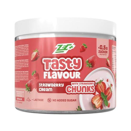 Zec+ Tasty Flavour with chunks (100g) Strawberry Cream