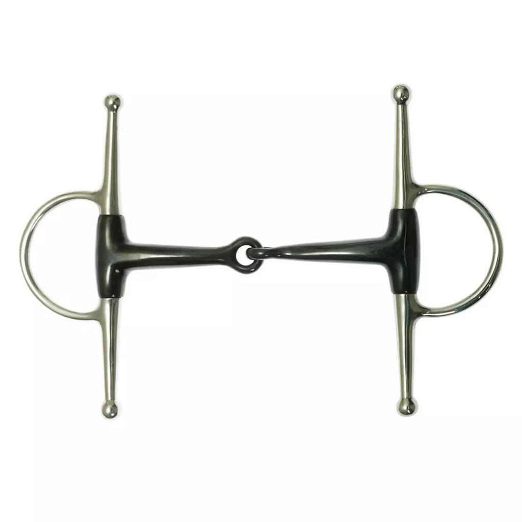 Full cheek snaffle bits for horses Weatherbeeta Korsteel