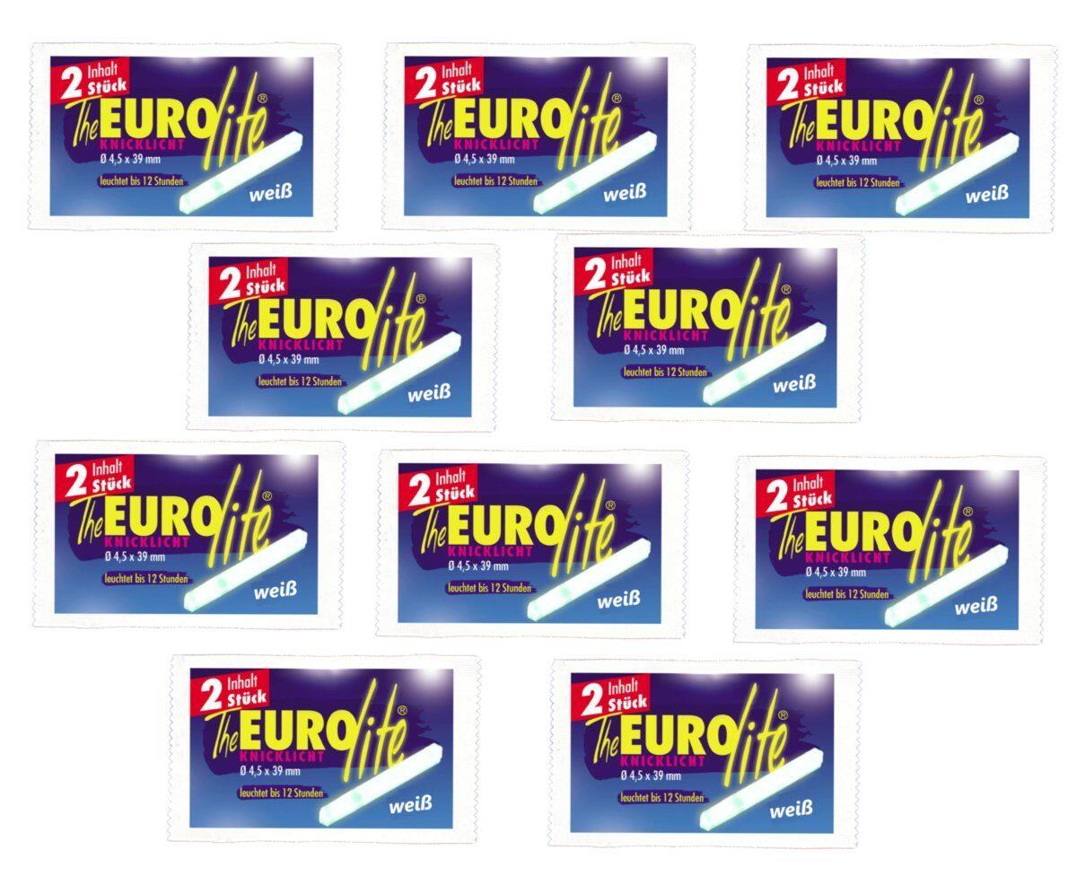 Lumières lumineuses blanches 100 pièces détecteurs de touche 4,5 x 39 mm 1/1