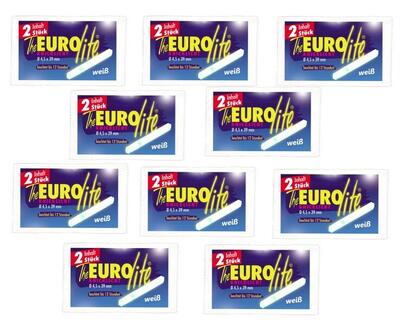 Luci luminose bianche 100 segnalatori acustici da 45 x 39 mm