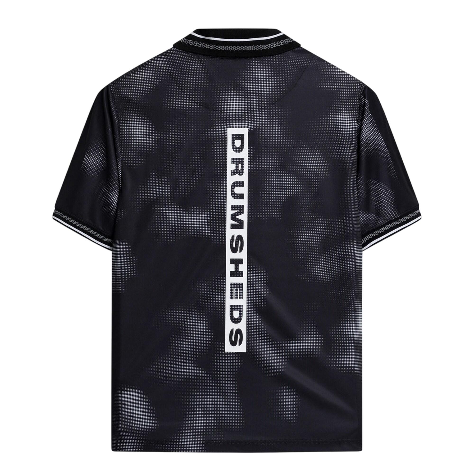 Unisex Adult Drumsheds Football Shirt (Grey/Black) 2/2