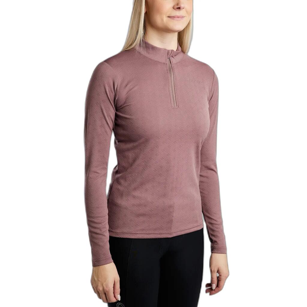 Women's long sleeve riding training polo Montar Cilia