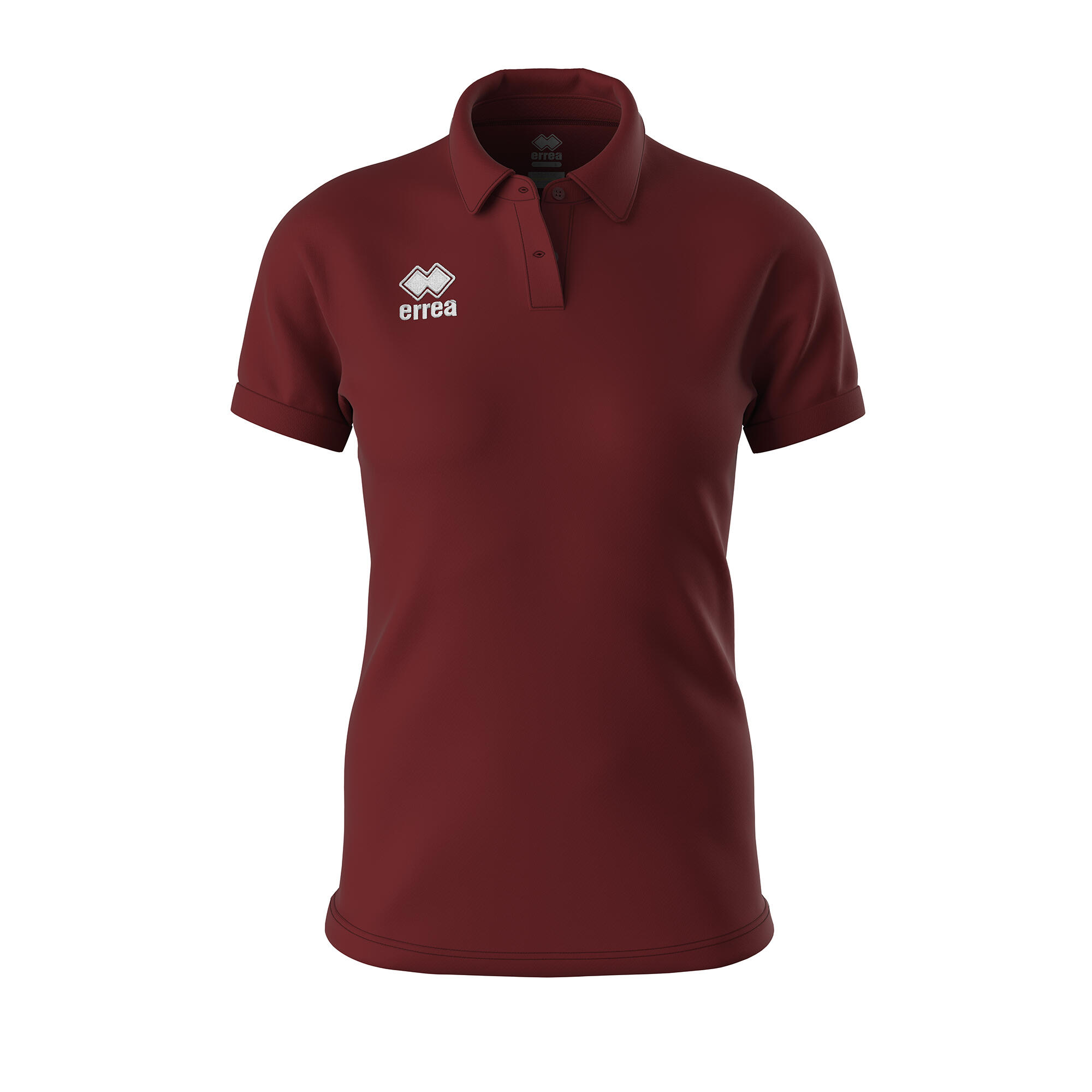 Errea - Polo Femme Errea Alexis - Polo Manches Courtes - Rouge - Decathlon