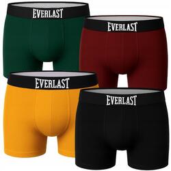 BOKSERKI EVERLAST majtki męskie BM044 bawełna KOMPLET x4 PARY r XL