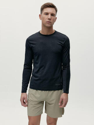 Camiseta deportiva manga larga de hombre Kilux Seamless Born Living Yoga