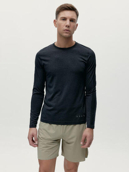 Camiseta deportiva manga larga de hombre Kilux Seamless Born Living Yoga