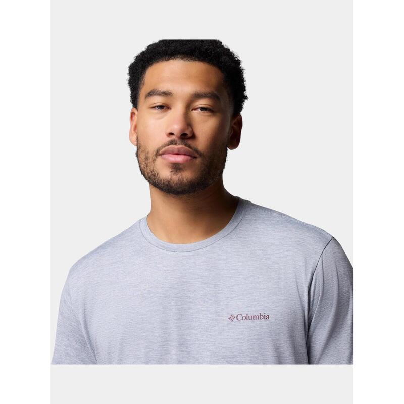 Pánské sportovní tričko Columbia Kwick Hike Back Graphic SS