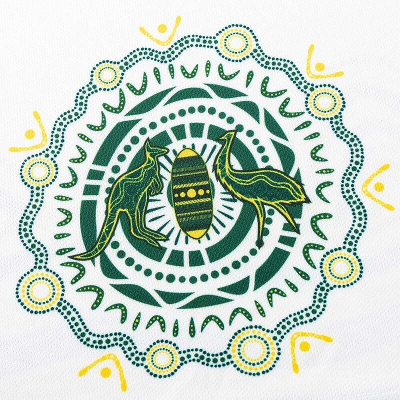 Tricou Replica Australian Kangaroos pentru copii 2025/26