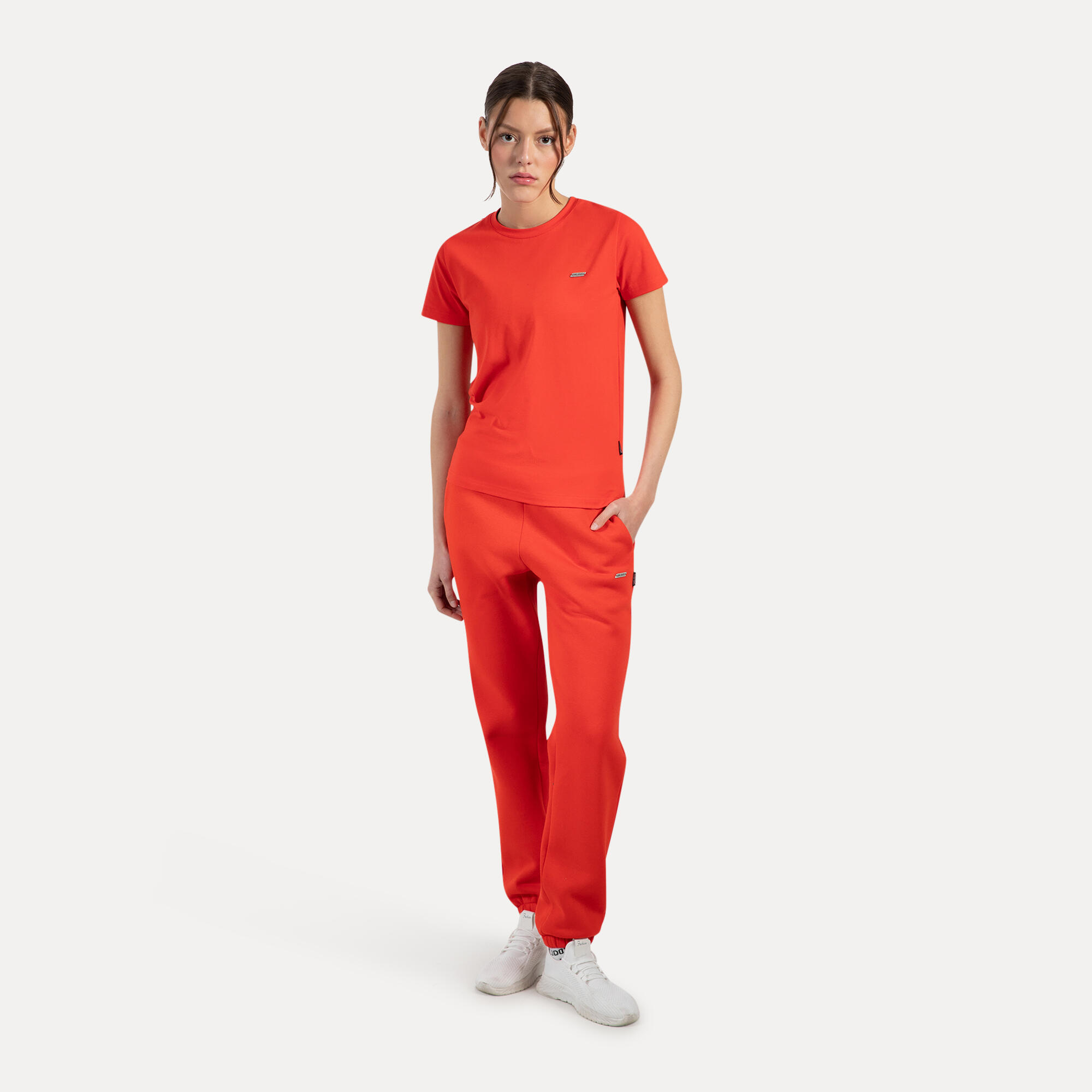 Damen T-Shirt Laurena Rot 3/5