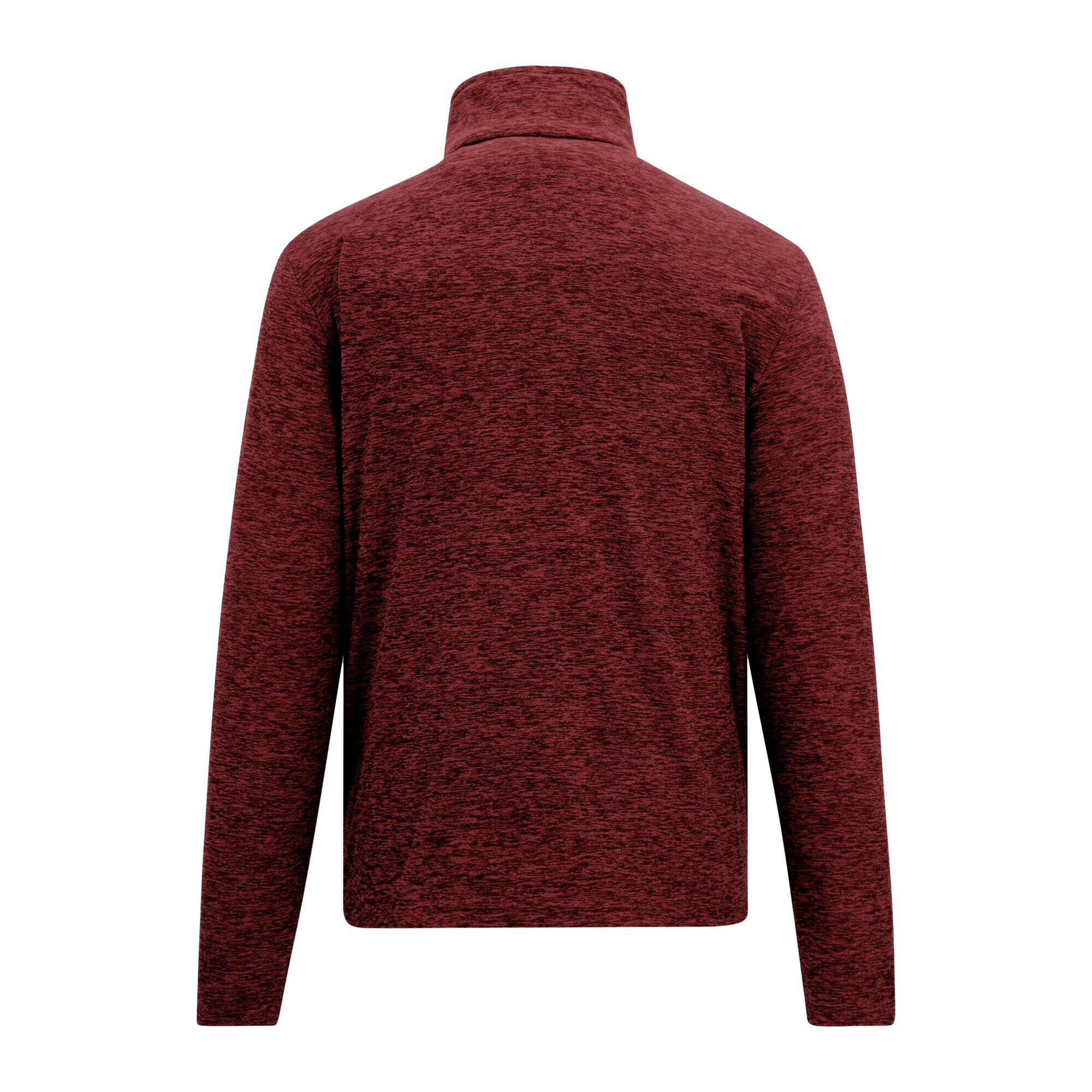 "Thompson" Fleecejacke für , mit halbem Reißverschluss, meliert Herren Dunkles 2/5