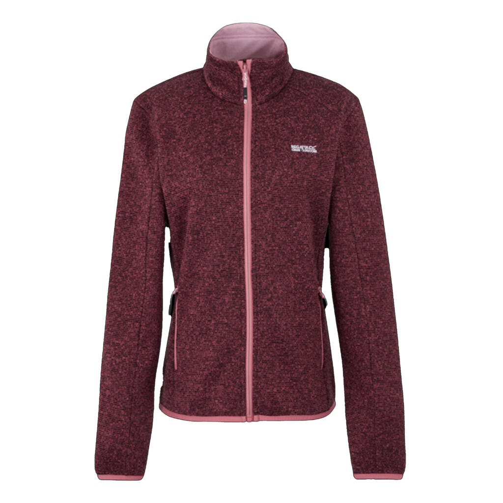 Womens/Ladies Newhill Full Zip Fleece Jacket (Dusty Rose)