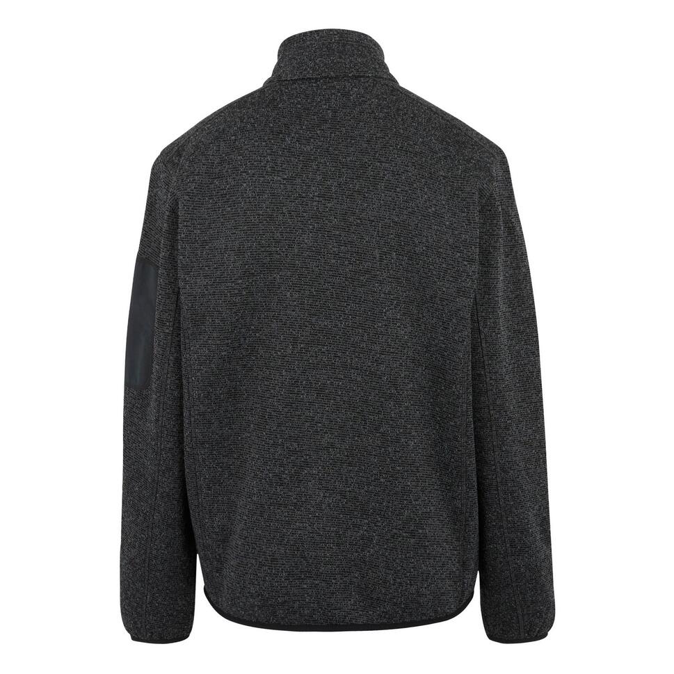 Bluza Polarowa Męska Melanżowy Pełen Suwak Newhill