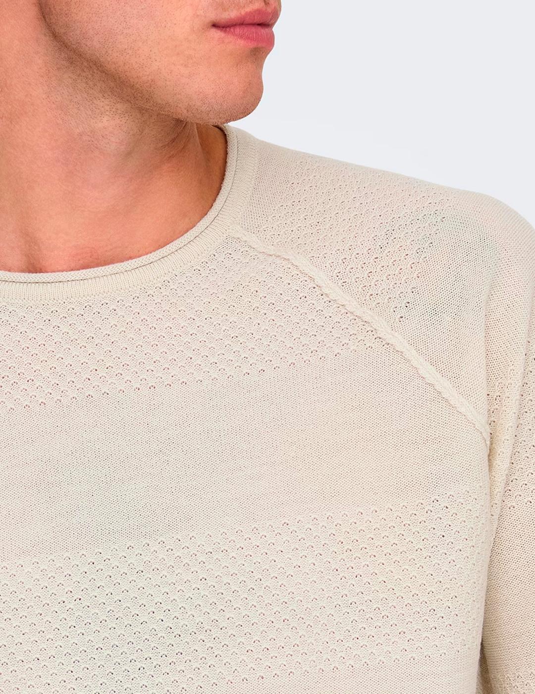 Sweater Only & sons model 22032538-silver voor mannen 3/5
