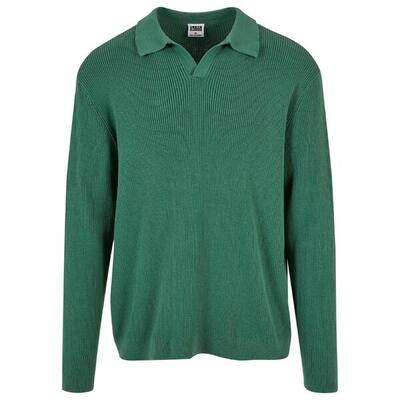 Oversized geribde trui met lange mouwen urban classics