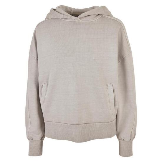 Kapuzenpullover, Damen Urban Classics Heavy Terry Garment Dye