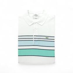 Reconditionné - Polo manches courtes Homme Blanc - Bon État