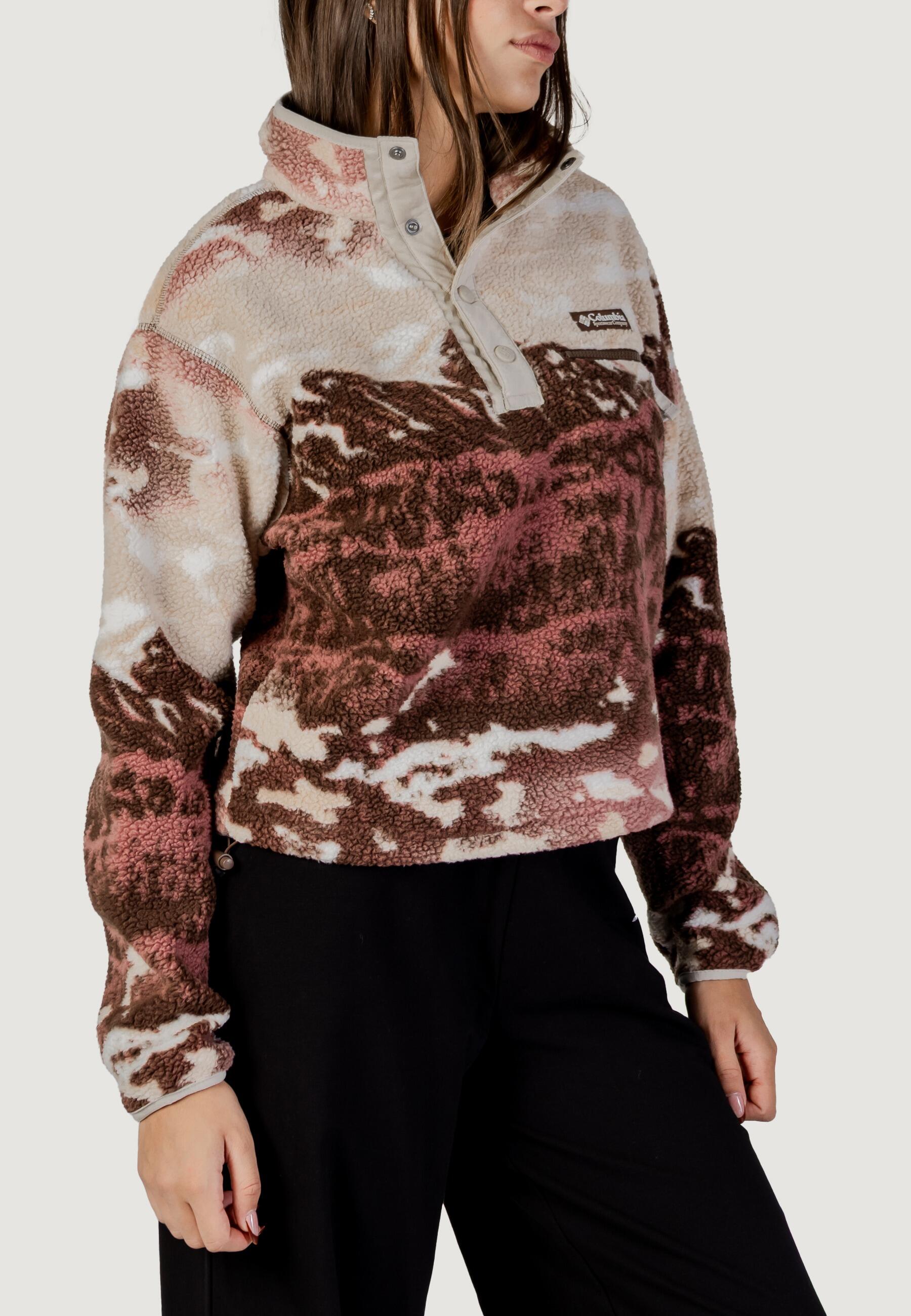 Sweat Helvetia™ II Printed Cropped Half Snap MULHER 3/5
