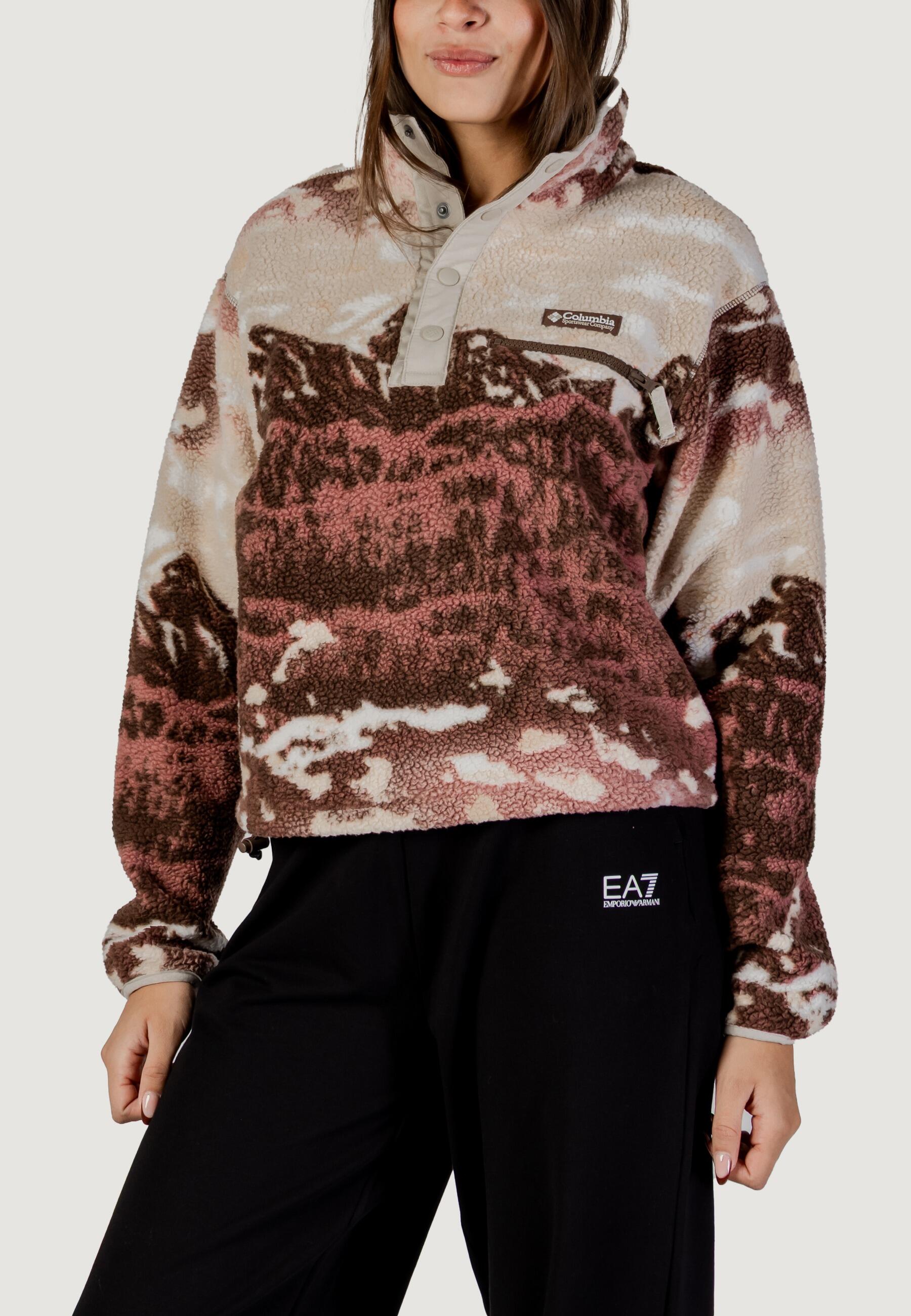 Sweat Helvetia™ II Printed Cropped Half Snap MULHER 5/5