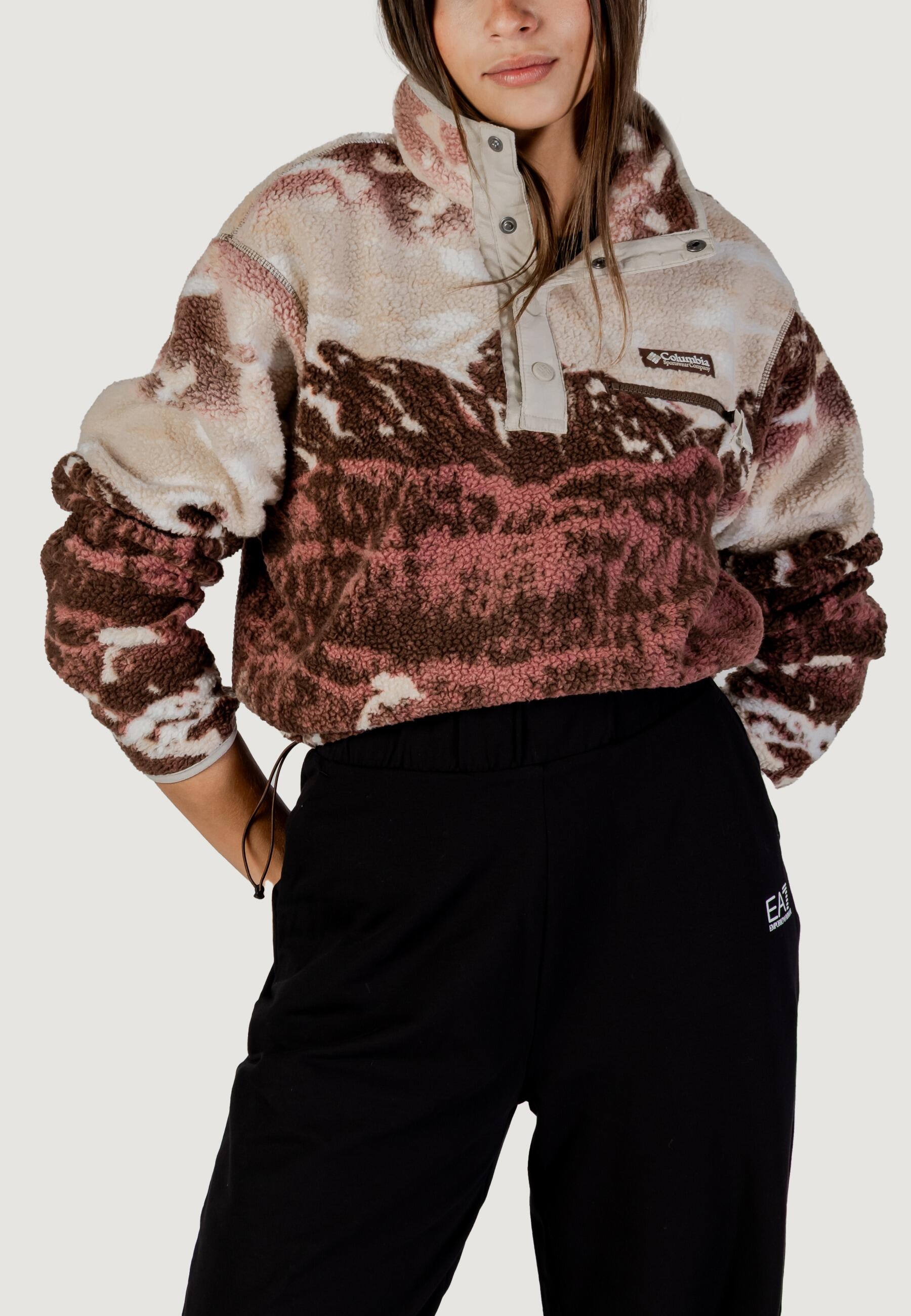 Hanorac Helvetia™ II Printed Cropped Half Snap  FEMEI